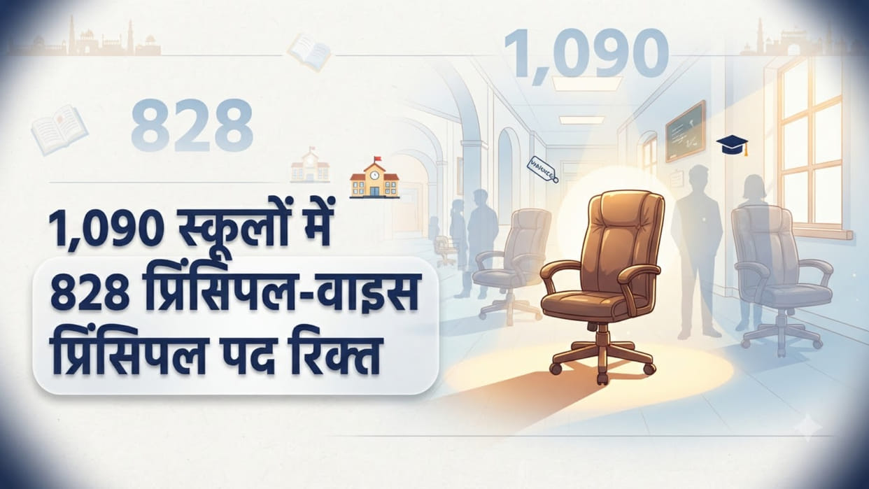 828 Principal, Vice-Principal Posts Vacant in Delhi Government Schools, UPSC Advertisement Reveals