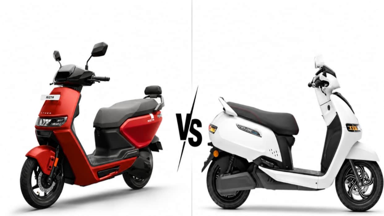 Ather Rizta vs TVS iQube Compared, Which Family Electric Scooter Better?