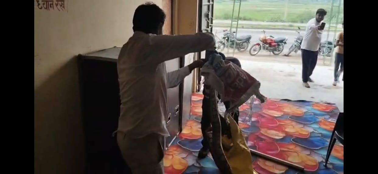 Auraiya: 15-Foot-Long Python Rescued from Guest House, Forest Team Takes Action