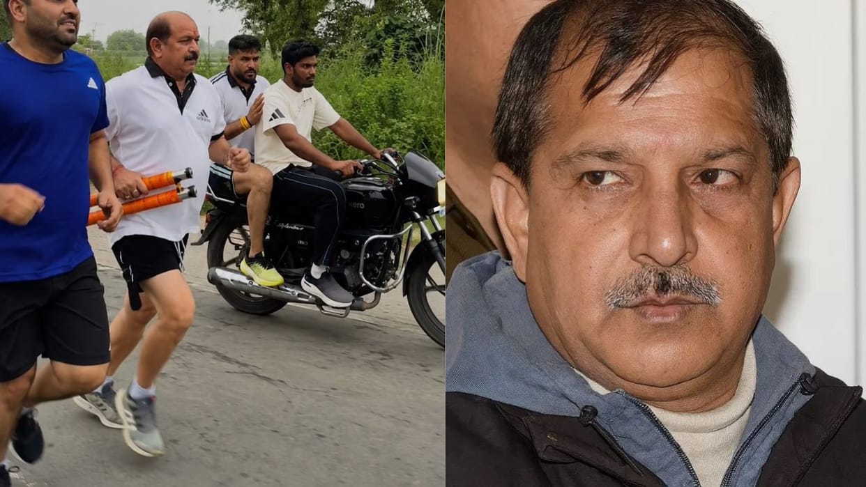gangster Sundar Bhati came out of jail on bail and came out kanwar