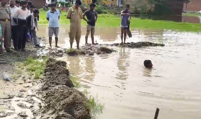 Kanpur Dehat: Laborer falls into water-filled pit and dies