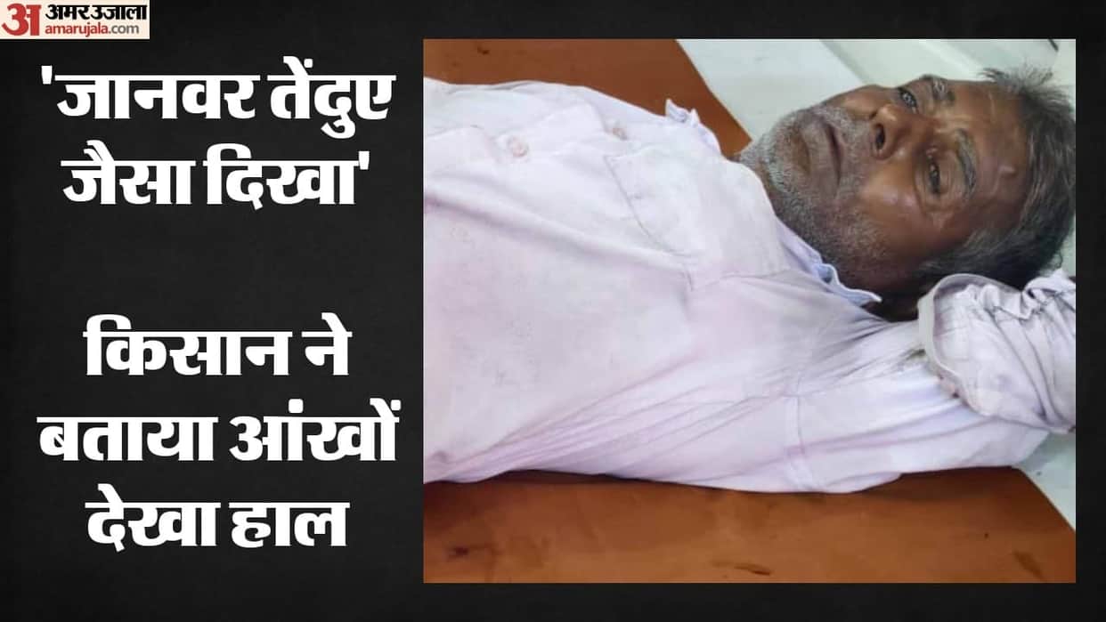 wild animal attacked farmer who heading towards his field in Garhmukteshwar