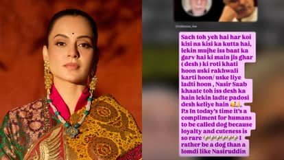 Kangana Ranaut slammed Naseeruddin Shah for his previous remark on A-list celebrities