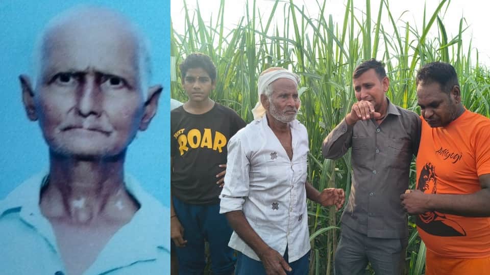 लख्मी की फाइल फोटो और मौके पर विलाप करते परिजन।