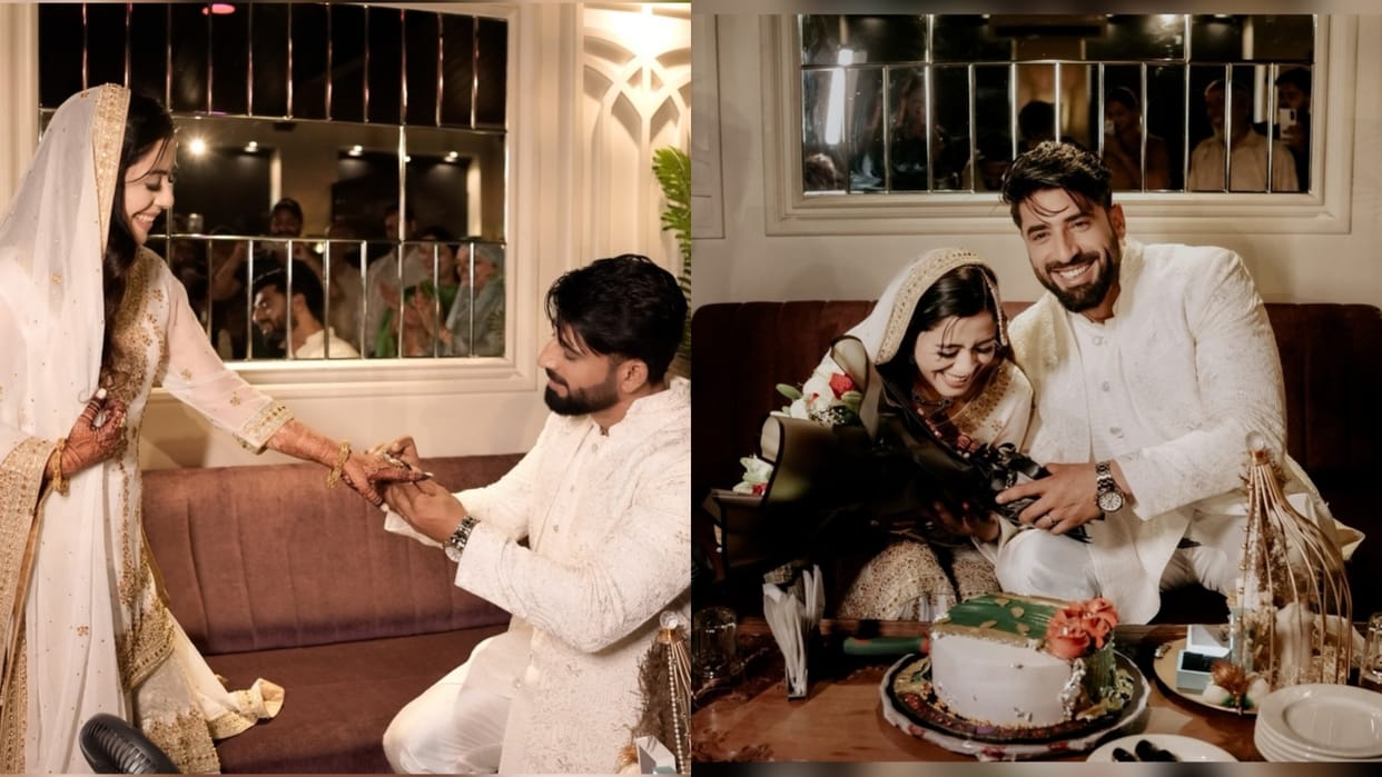 Urmila Matondkar ex-husband Mohsin Akhtar Mir shared photos and romantic note for wife nidha bhatt