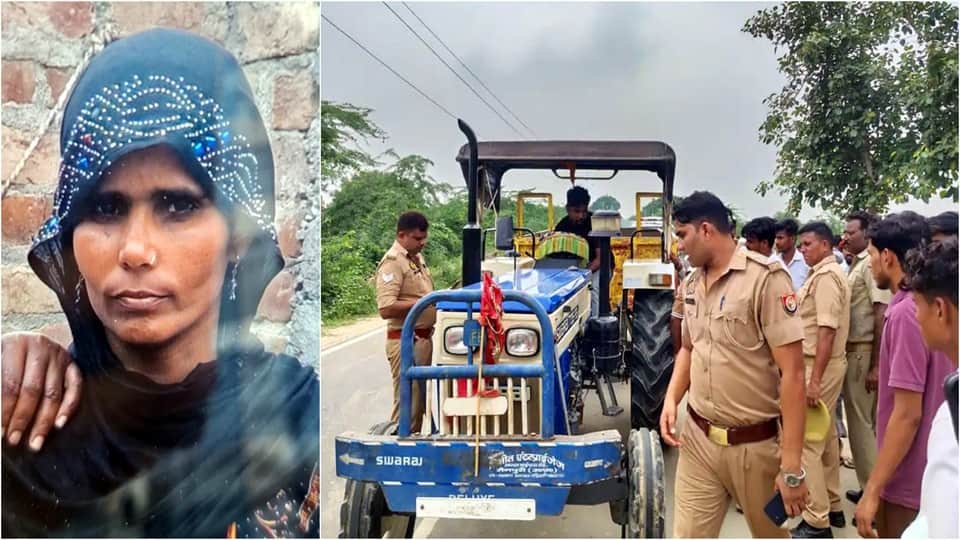 Tractor Runs Over Bike Riders in Bah: Mother-in-Law Injured Daughter-in-Law Killed