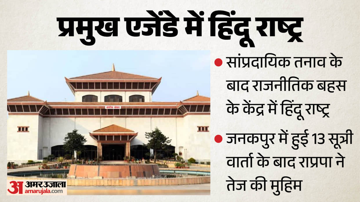 Hindu nation Issue to be raised again in Nepal parliament Emphasis on Hindu nation alongside monarchy