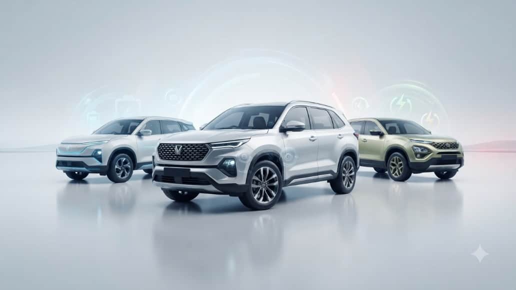 7-Seater SUVs Coming Soon: MG, Kia, Tata Ready Hybrid EV Options