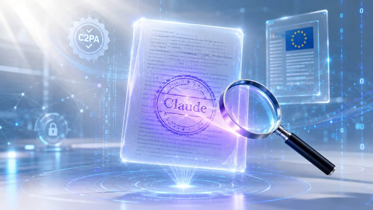 Claude Adds Invisible Watermarks AI-Generated Text, Files, Even After Copy-Paste