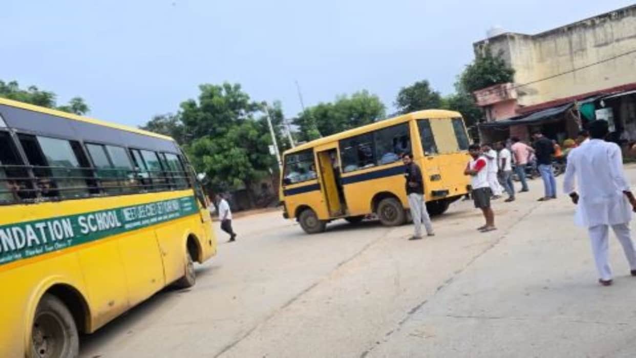 Jobner Bus Accident: Student’s Death Sparks Outrage, 92 Kids Found in 42-Seater Bus