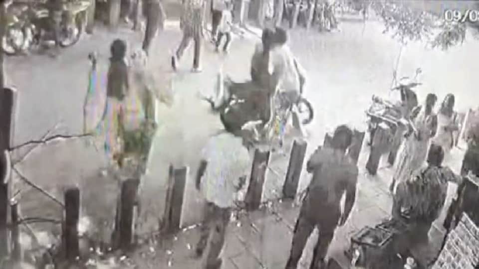Agra: Bike Enters Taj Restricted Zone Without Permit Hits Tourist Father-Son