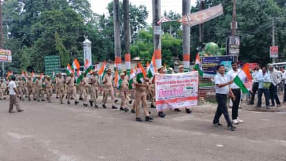 Tiranga rally taken out with great fanfare in Pilibhit