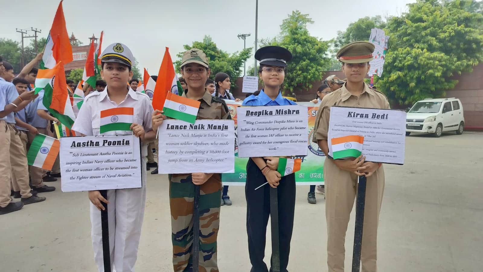 Tricolor in Hands, Vande Mataram on Lips: Students Turn Lohamandi Into a Sea of Patriotism