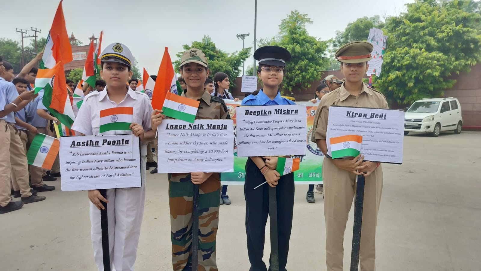 Tricolor in Hands, Vande Mataram on Lips: Students Turn Lohamandi Into a Sea of Patriotism