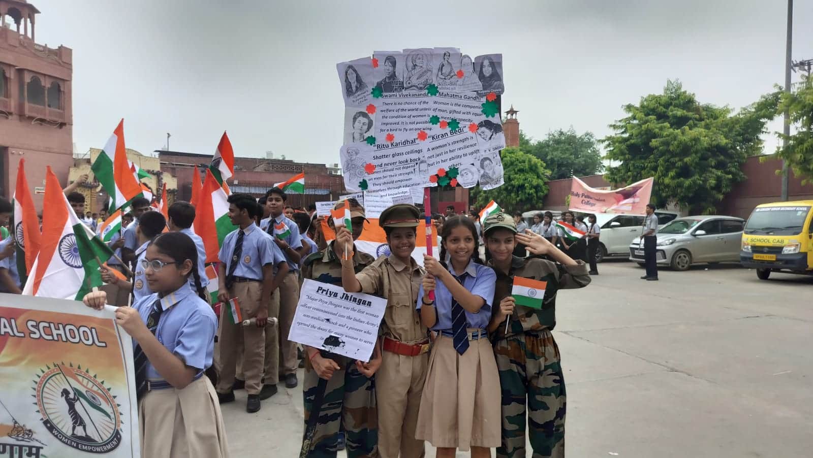 Tricolor in Hands, Vande Mataram on Lips: Students Turn Lohamandi Into a Sea of Patriotism
