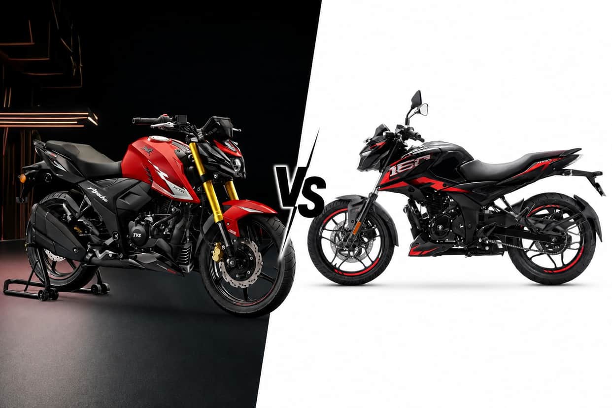 Bajaj Pulsar N160 4V vs TVS Apache RTR 160 4V: Which Bike Offers More Power, Features?