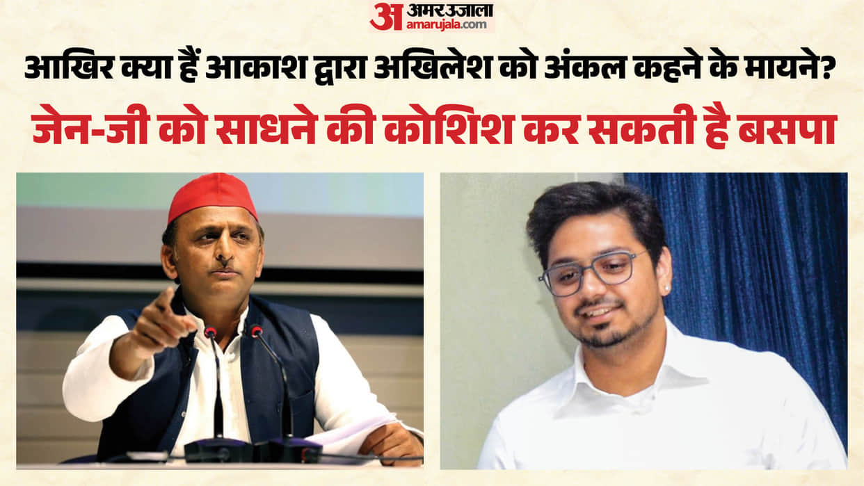 UP: BSP trying to woo Gen. Ji using Akash Anand; Akhilesh and Rahul are not called uncles for nothing