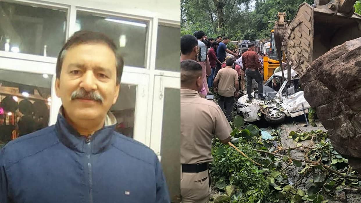 anil bakshi death bhararighat solan rockfall accident