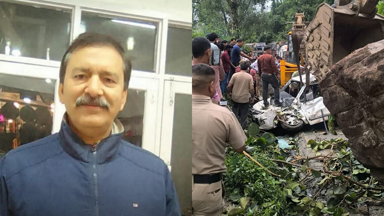 anil bakshi death bhararighat solan rockfall accident