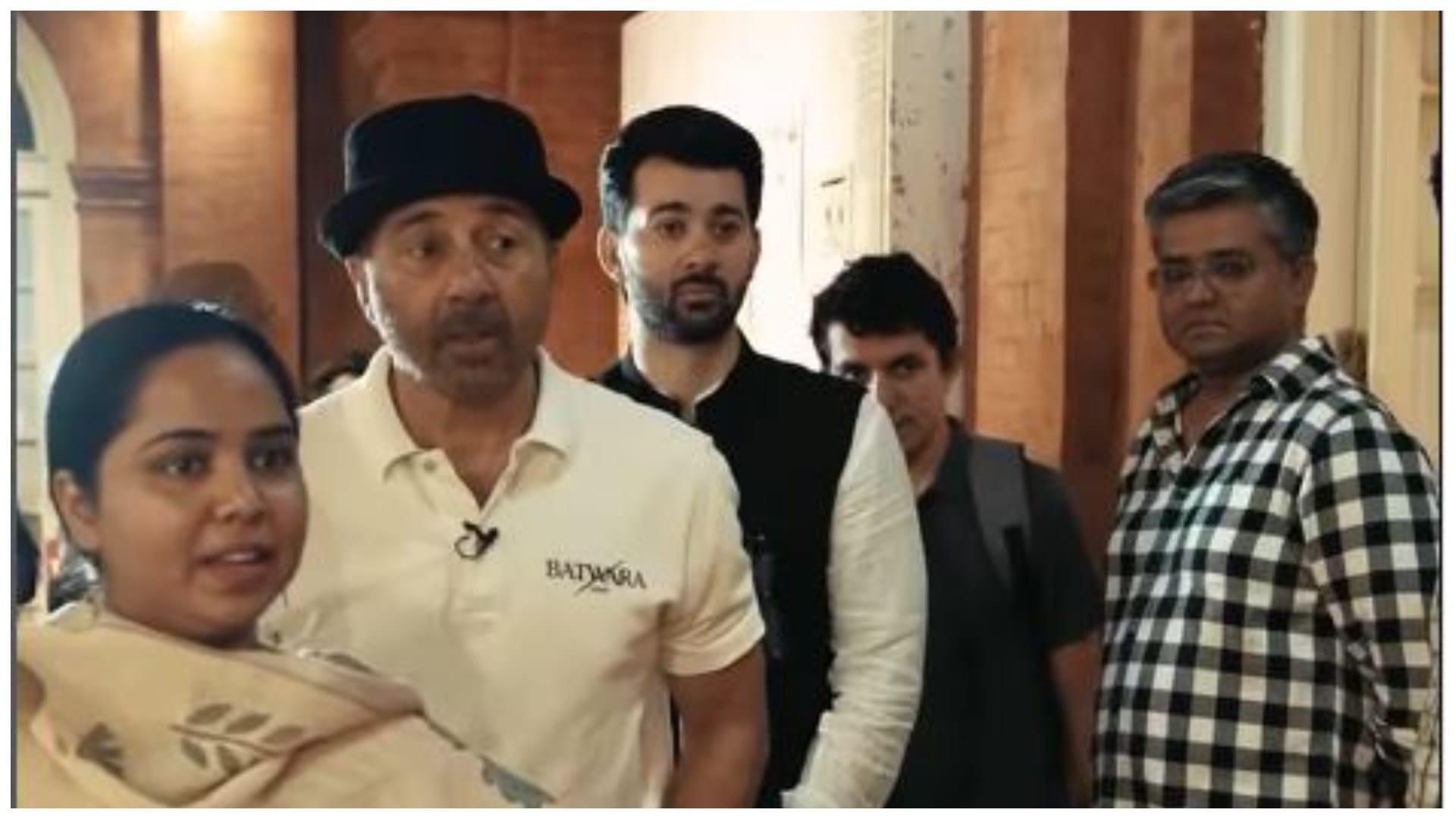 Sunny Deol Visits Partition Museum With Son Karan Ahead of Batwara 1947 writes post