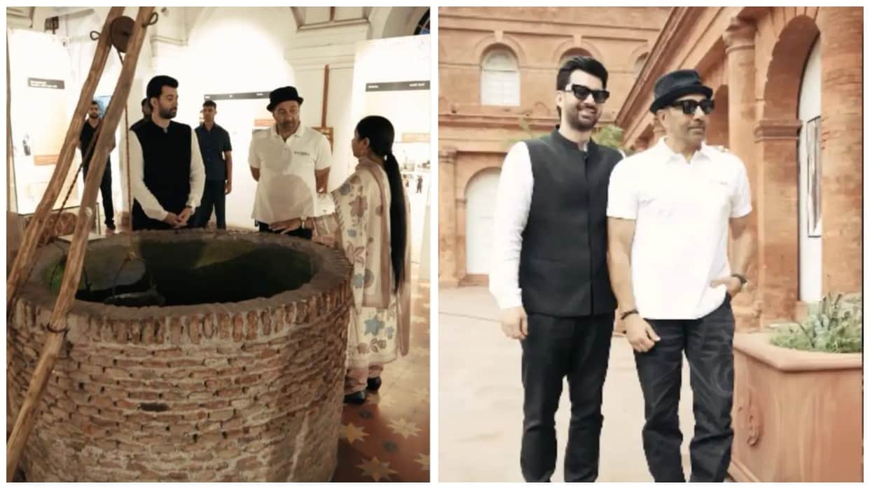 Sunny Deol Visits Partition Museum With Son Karan Ahead of Batwara 1947 writes post
