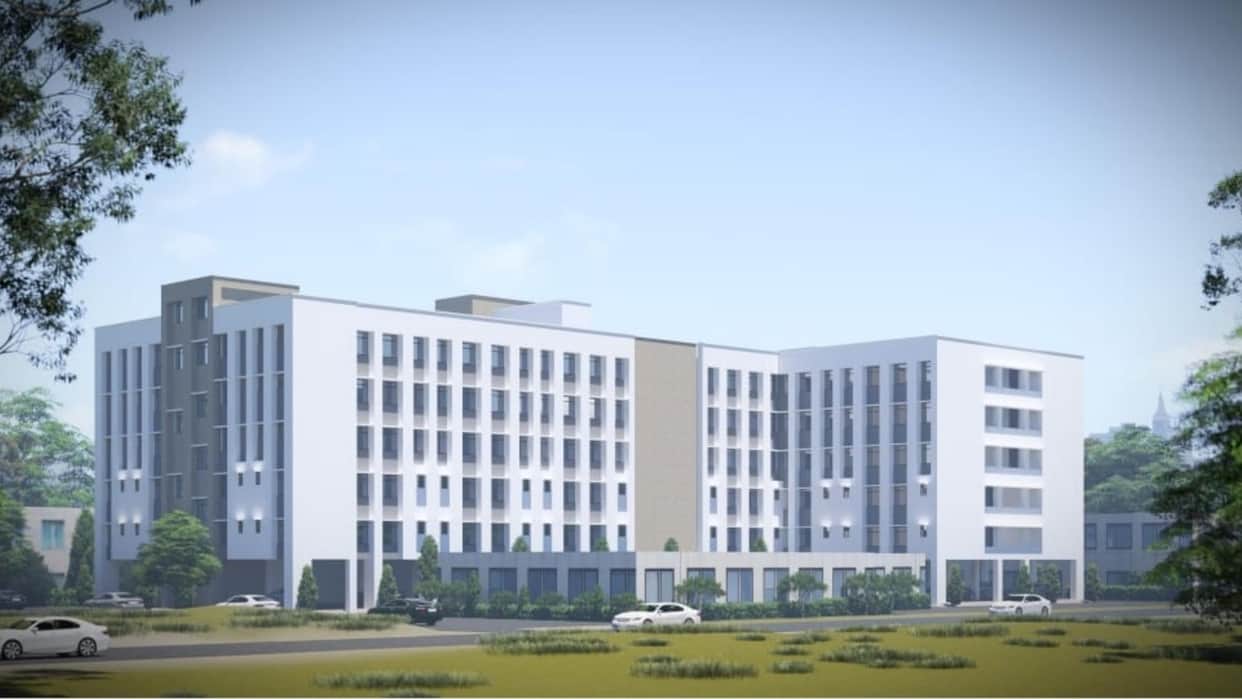 A patient attendant accommodation with a capacity of 508 people will be built at BRD.