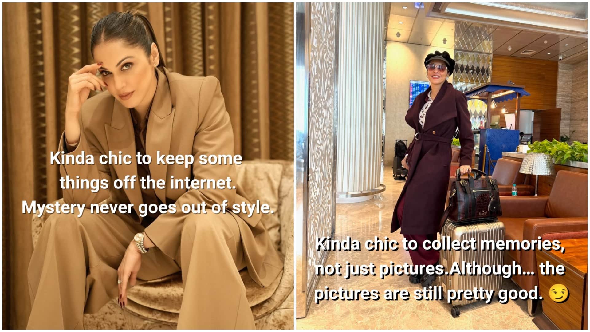 actress Isha Koppikar shares photos and says age is just number