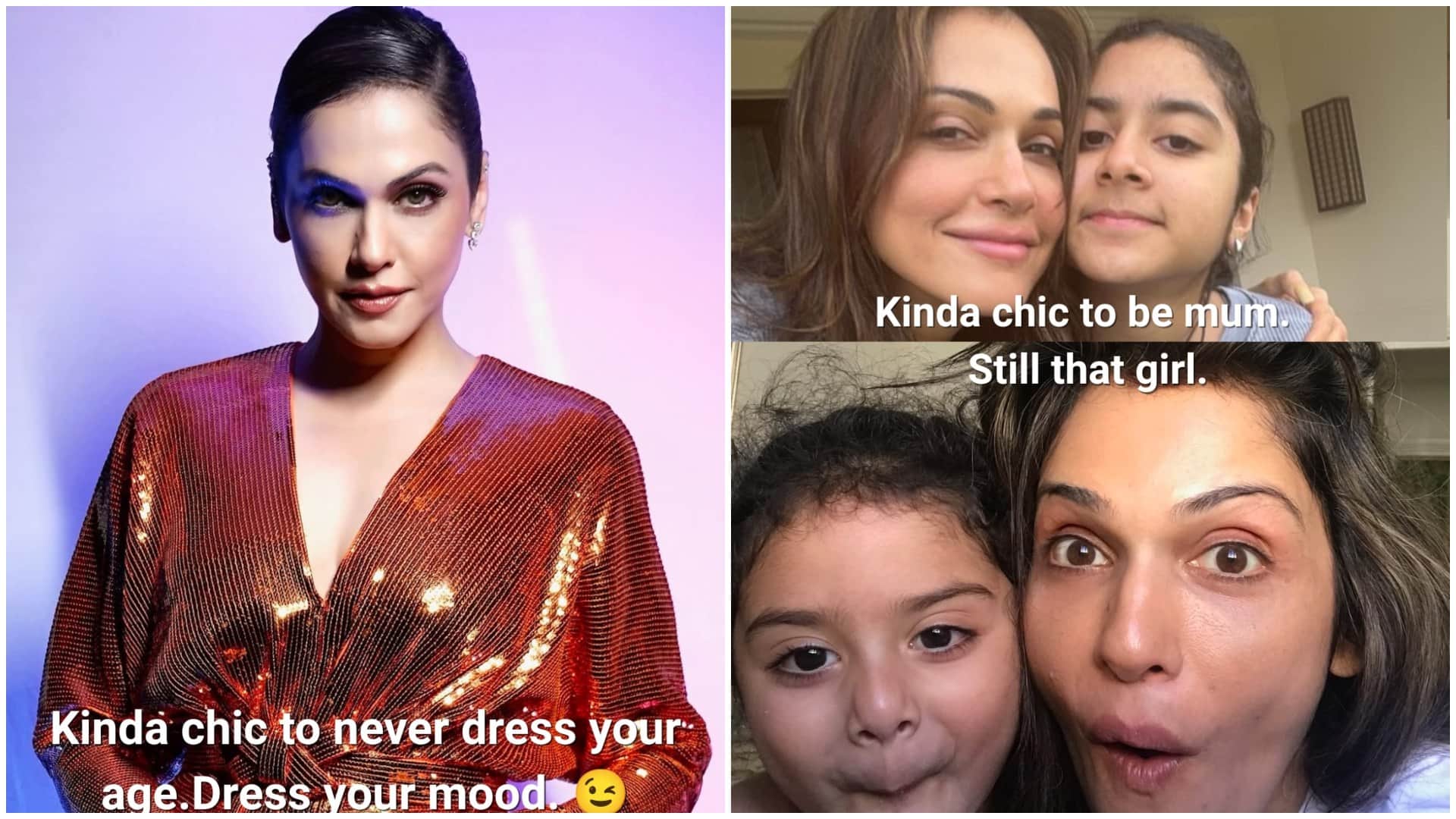 actress Isha Koppikar shares photos and says age is just number