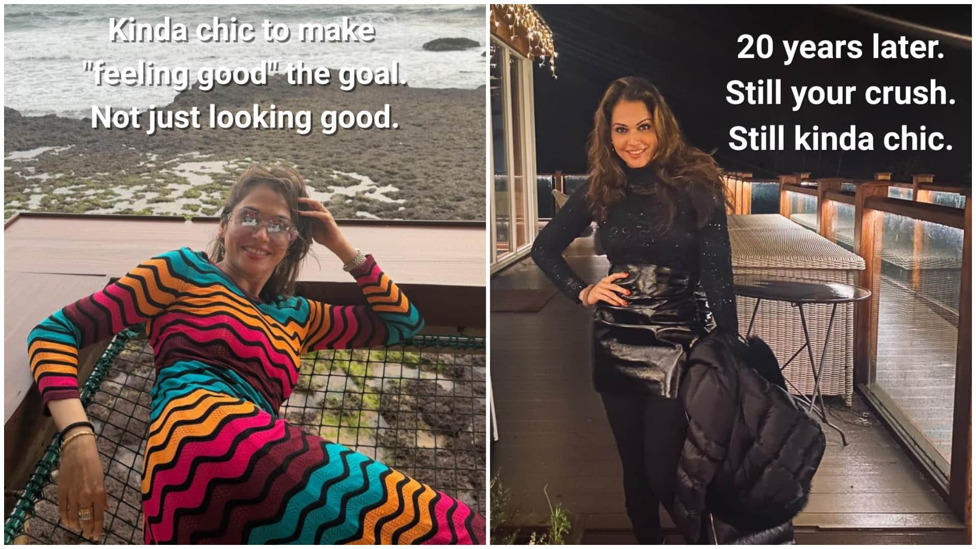 actress Isha Koppikar shares photos and says age is just number