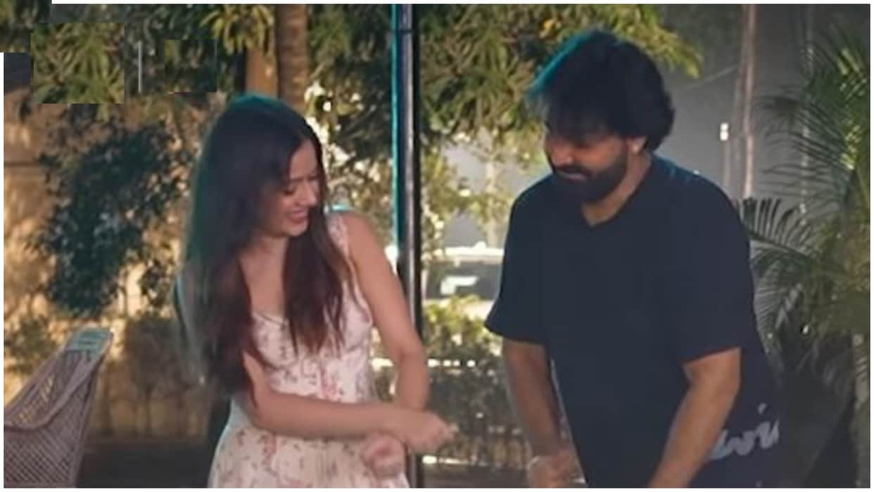 jannat zubair dance moves on raja ji ke dilwa with bhojpuri actor pawan singh