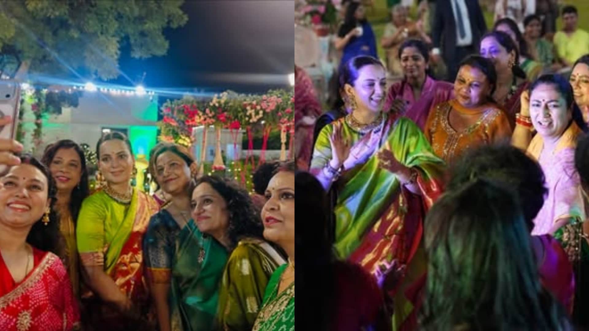 Kangana Ranaut Celebrated Teej With Delhi CM Rekha Gupta Share Unseen Pictures