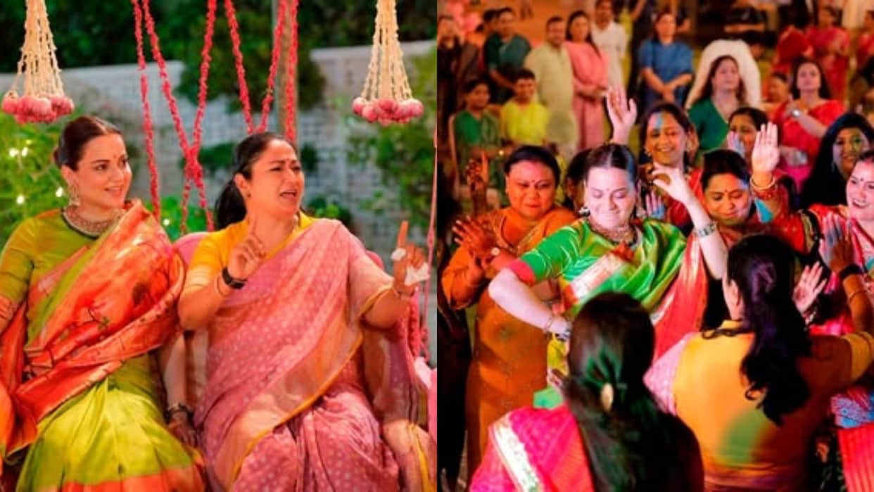 Kangana Ranaut Celebrated Teej With Delhi CM Rekha Gupta Share Unseen Pictures