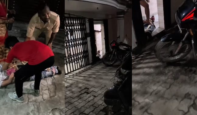 Kanpur Youth brutally punished for creating ruckus hands and feet tied as he was made to lie outside house