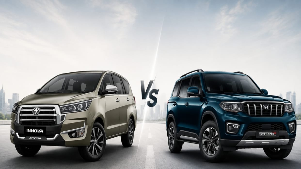Mahindra Scorpio-N vs Toyota Innova Crysta: SUV or MPV, Which One Offers More?