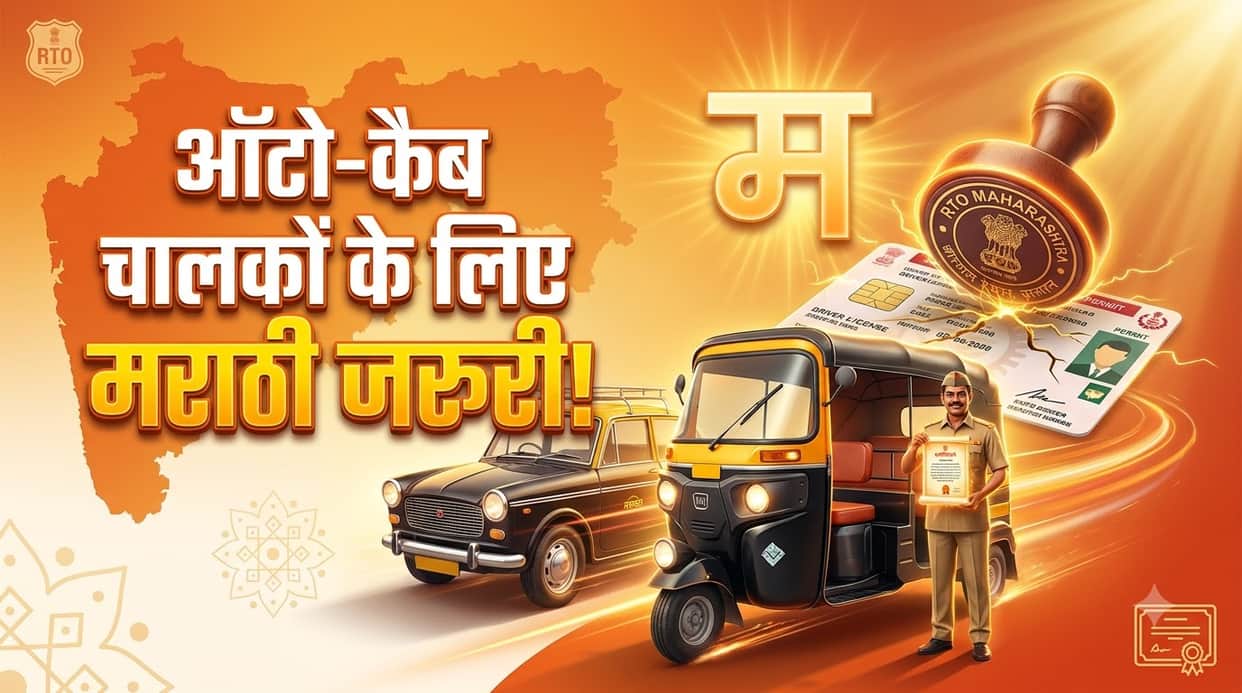 Mandatory Marathi Language Rule for Cab and Auto Drivers in Maharashtra: Repeat Violations May Cancel Permit