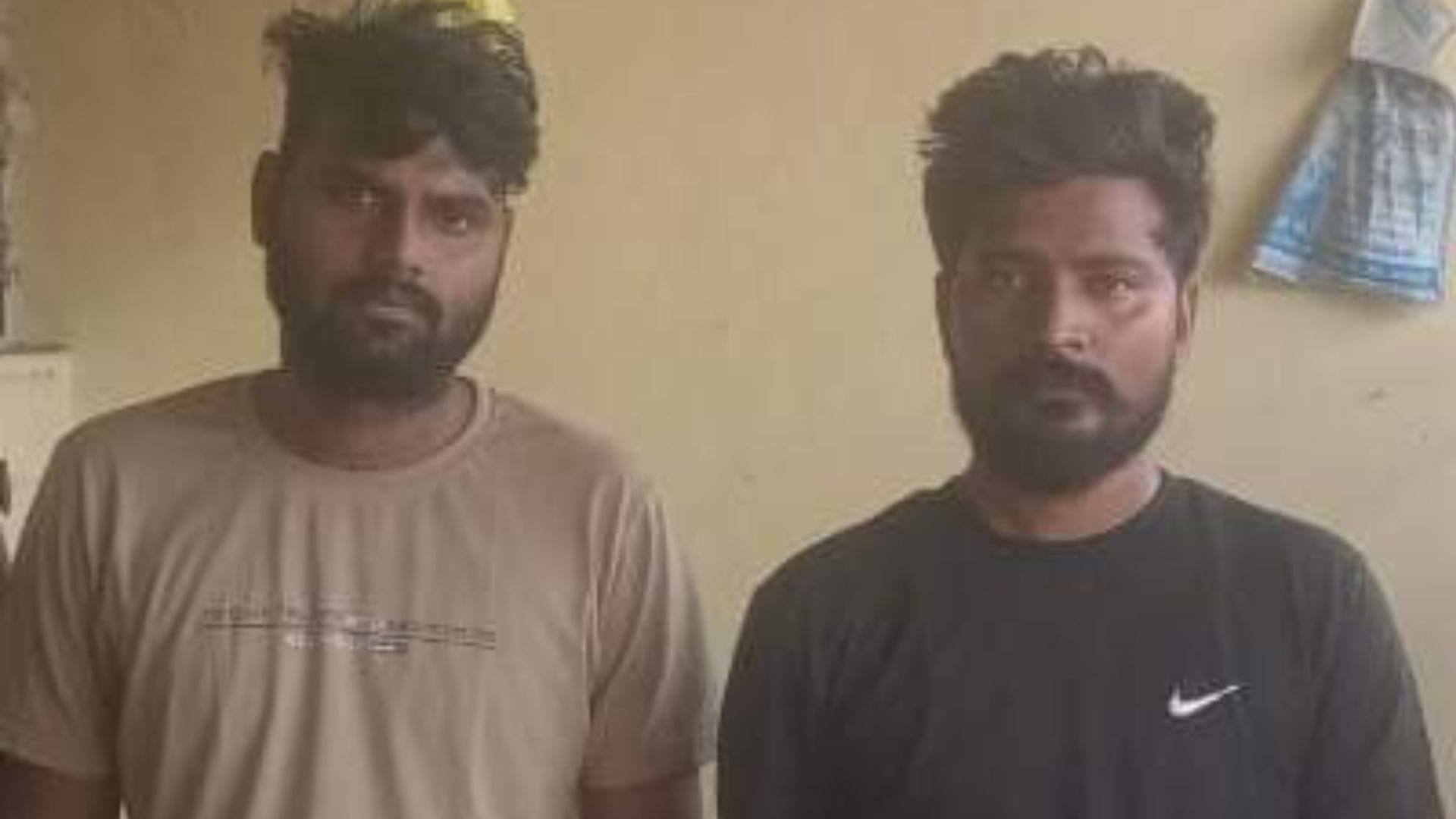 पुलिस के गिरफ्त में दोनों आरोपी