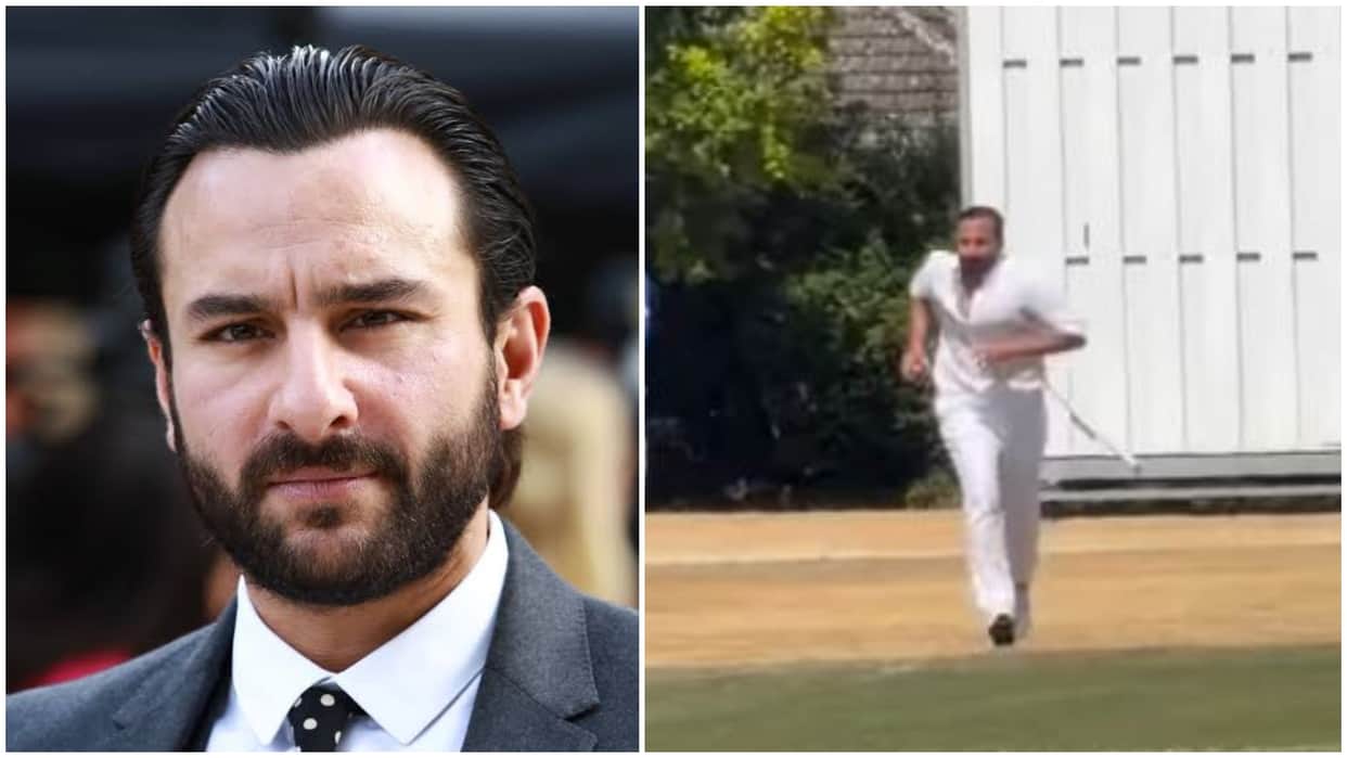 Saif Ali Khan shows off his cricket skills in London video goes viral