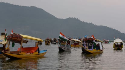Tiranga rallies held across Kashmir lg says Tricolour flying high as India's living conscience Srinagar