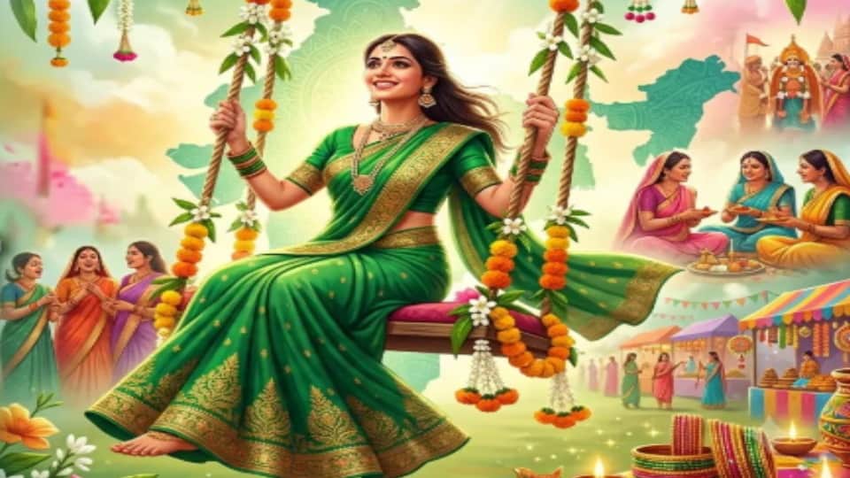 From swings to selfies... the way Teej is being celebrated is changing