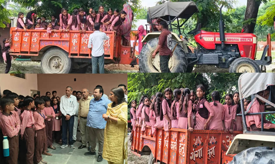 Farrukhabad: Former village head threatens female teacher; 60 children complain to the SDM at tehsil office