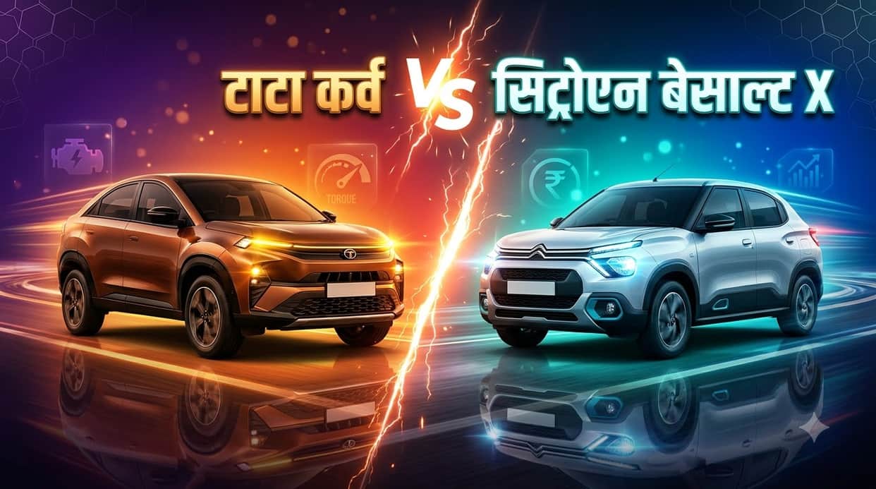 Tata Curvv vs Citroen Basalt X Top Variant Comparison: Check Price Features Engine Specs