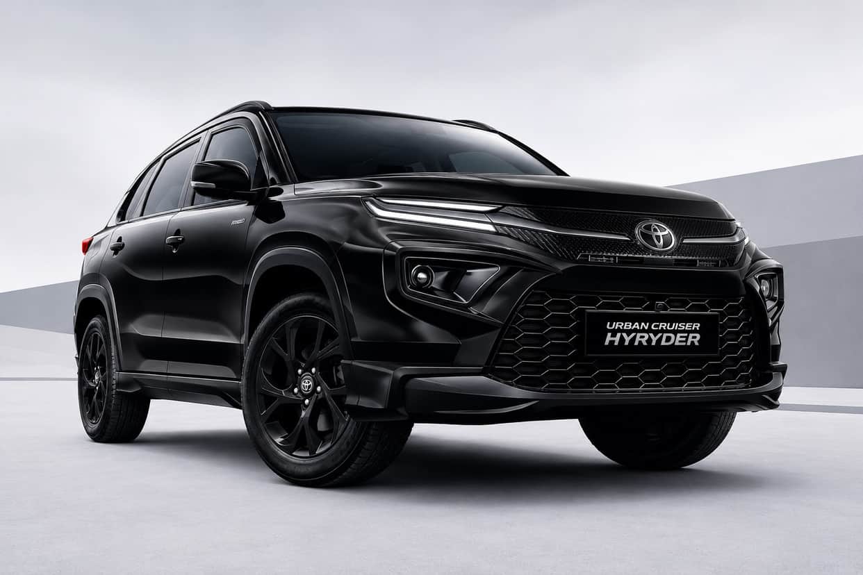Toyota Hyryder Aero Black Edition Launched, Gets Sportier Look Blacked-Out Styling