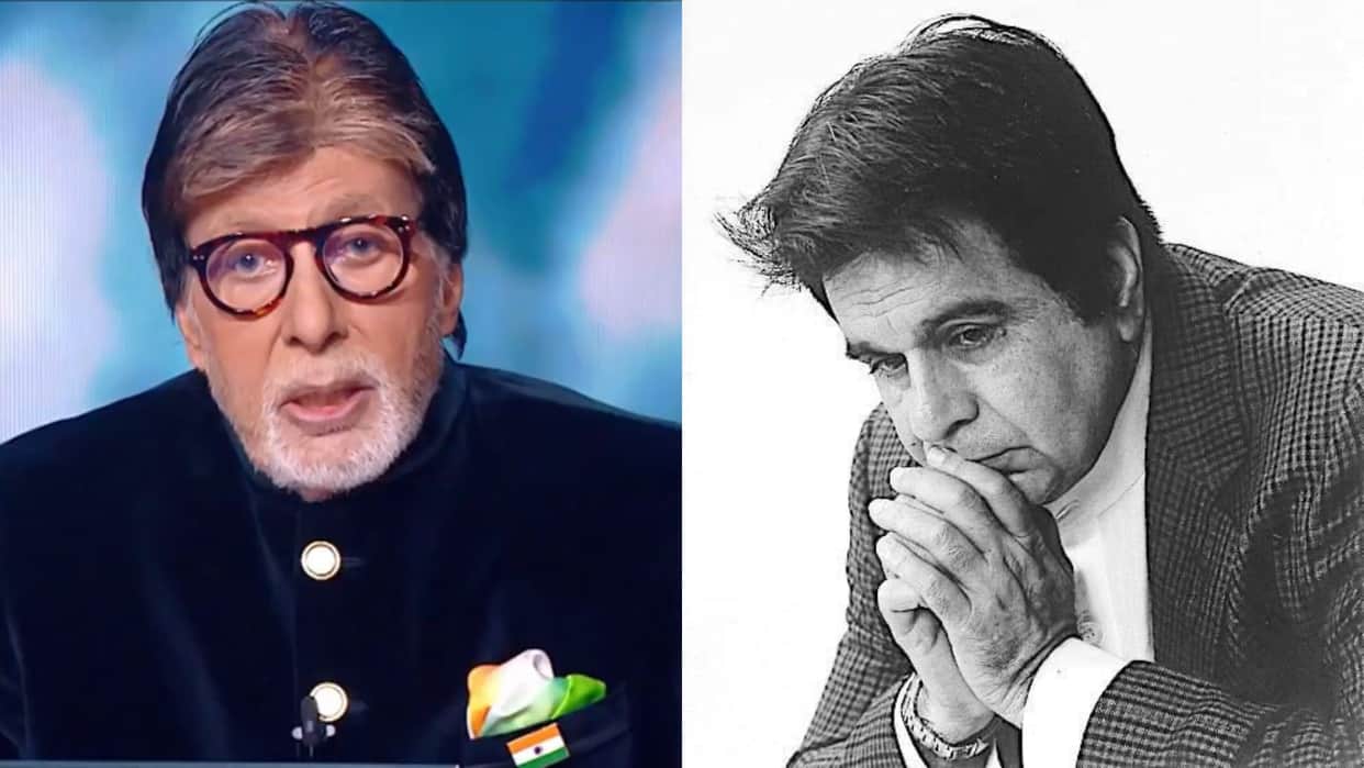 Amitabh Bachchan praise Dilip Kumar in KBC 18 Says he is the pillar