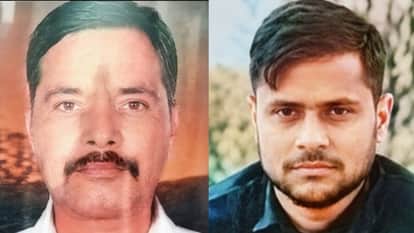 भूपेंद्र और उनके बेटे अर्जुन की फाइल फोटो।