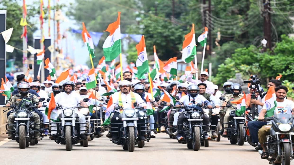 CG: Tiranga Yatra to pass through Sukma remote areas today, Vijay sharma