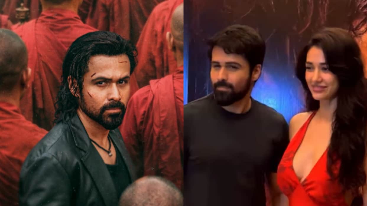 Awarapan 2 Starring Emraan Hashmi Screening Disha Patani Attend Event