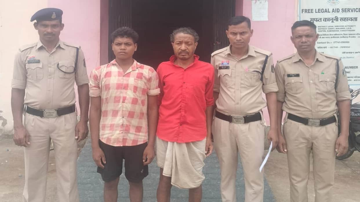 Strangulation first, not hanging; father-in-law and son-in-law staged a fake suicide by hanging the body—both
