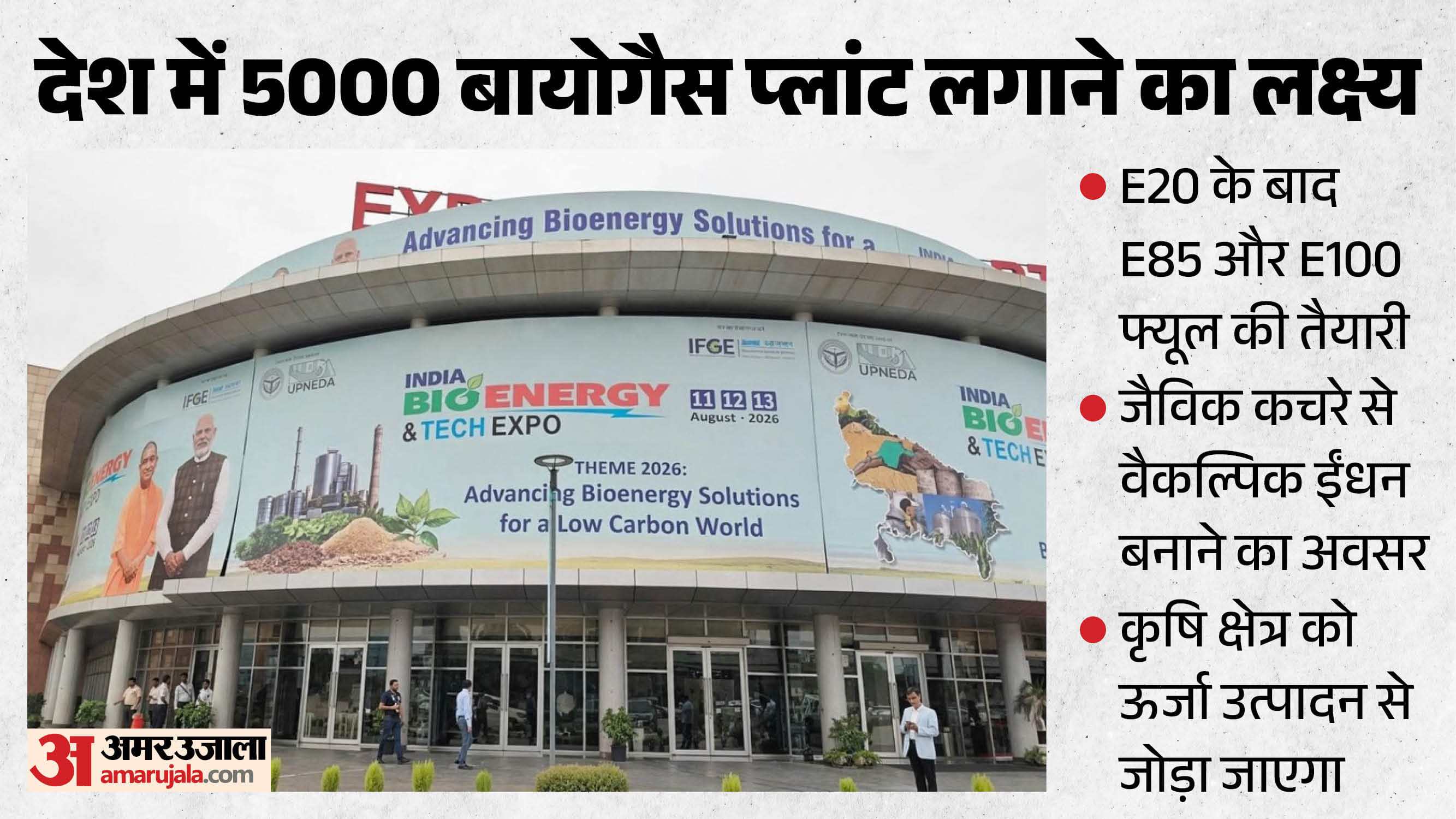 india bioenergy tech expo 2026 conclude today 5000 cbg plants e20 e85 e100 green energy future