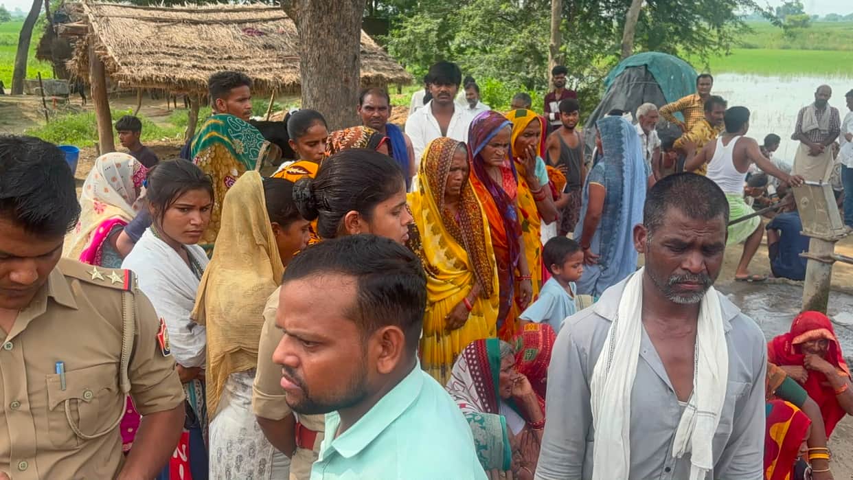 Kanpur farmer drowned in deep water after slipping while washing his hands in river