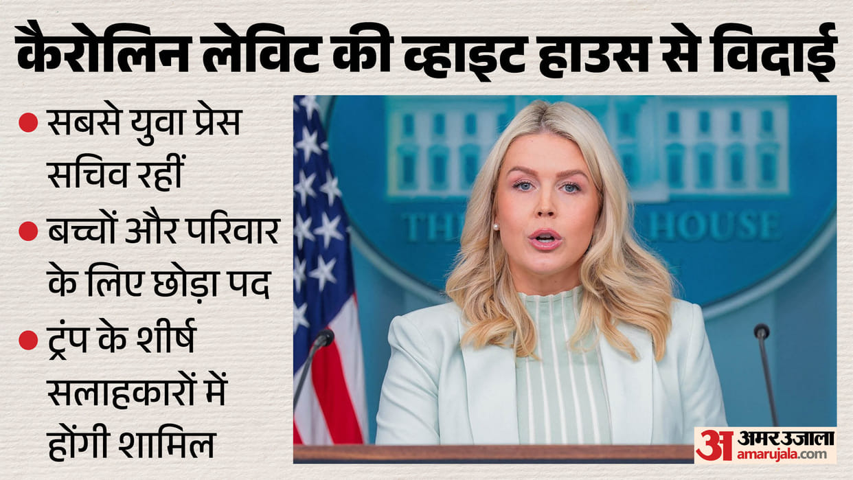 Trump announces Karoline Leavitt's exit as White House Press Secretary